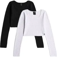 G-Star Girls South Tee Long Sleeve 2-Pack - Multi color - girls