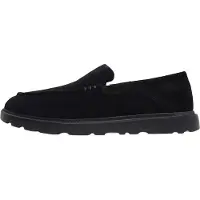 Ugg för män. 1180472 Svarta mockasiner i skinn Shep (44), Karta, Före, Ingen, Casual
