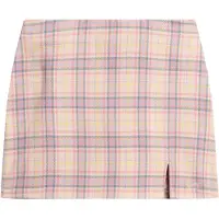 Superdry för kvinnor. W7210321A Rosa rutig minikjol (S), Casual, Polyester