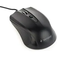 Gembird Mouse Optical mouse black/USB cable 1.8m