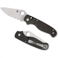Spyderco ButtonUP Carbon Fiber