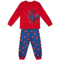 Spiderman Interlock Spiderman Pyjamas Med Långa ärmar