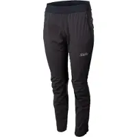 Swix - Längdskidkläder dam - Cross Pants W Jet Black för UnisexUll - Storlek S - Svart