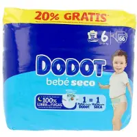 Dodot Etapas 6 Sauskelnės 13-18 Kg 66 Vnt