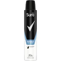 Sure Men Invisible Ice Fresh Antiperspirant Deodorantspray - 200 ml