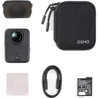 DJI Osmo 360 II - Limitless Riding Combo - 360 grader aktionkamera - 8K / 60 fps - blixt 128 GB - NFC, Wi-Fi, Bluetooth - undervatten upp till 10 m