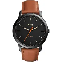 Fossil Analog klocka 'THE MINIMALIST 3H' brun / svart