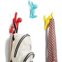 Umbra Buddy Wall Hooks - Dekorativa vggmonterade kappkrokar fr hngande rockar halsdukar psar pursar ryggsckar handdukar och mer uppsttning