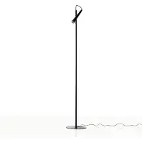 Foscarini Design golvlampa Magneto, Svart, Vardagsrum / matsal, Metall, Design, Golvlampa