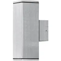Konstsmide Monza 7907-310 Utomhusväggbelysning Halogen GU10 70 W Aluminium