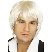 Smiffys Pojkband Blond Peruk - One size