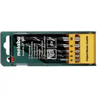 Metabo 627200000 Trä-spiralborr-set 5 delar 4 mm, 5 mm, 6 mm, 8 mm, 10 mm 1 st