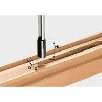 Festool Notfräs med bottenskär ; 22 mm; 20/60 mm