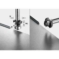Festool Avrundningsfräs HW; 2/20/47 mm