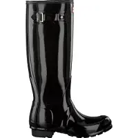 Hunter för kvinnor. WFT1000RGL Original Tall Gloss stövlar svart (42), Karta, Ingen, Casual