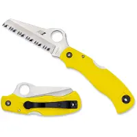 Spyderco Saver Salt Lockback Yellow