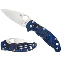 Spyderco Manix 2 Translucent Blue PE - C101PBL2