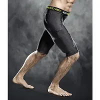 Select - Compression Shorts M/vaddering Svart, storlek Large