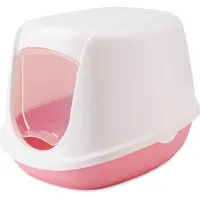 Savic Kattlåda Duchesse 44,5x35,5x32cm vit/rosa