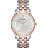 Giorgio Armani Klocka - - AR11044 - Rostfritt Stål - Kvarn - Rund