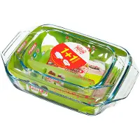 Pyrex Ugnsform Lets Share rektangulär Set 31&35 cm 1 set