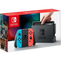 Nintendo Switch-konsol • Neonblå & Neonröd