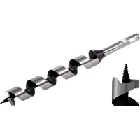 Heller 23303 3 Auger-borr 22 mm Total längd 235 mm Sexkantskaft 1 st