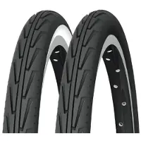 Michelin City'J Clincher Tyre 20" svart 37-440 | 500A 2022 Däck till City- & Trekkingcyklar