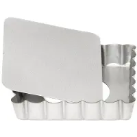 Patisse silver-TOP mini tårtform, quiche på löstagbar botten 10 cm
