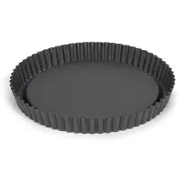 Patisse sänkbord/sockelform 24 cm grå stål