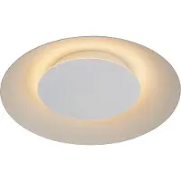 Lucide LED taklampa Foskal, Vitt / opal, Vardagsrum / matsal, Metall, Modern, LED-taklampa