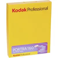 Kodak PROFESSIONAL PORTRA 160 - Färgfilm - 4 x 5 - ISO 160 - 10 ark