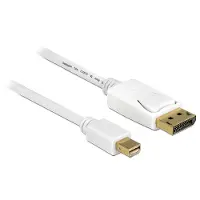 DeLOCK - DisplayPort-kabel - DisplayPort (hane) till Mini DisplayPort (hane) - 2 m - svart