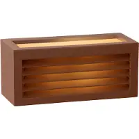Lucide Vägglampa Utomhusvägglampa brun DIMO 27853/01/97
